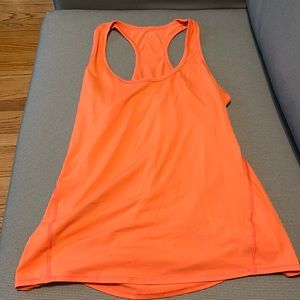 Orange athleta tank top